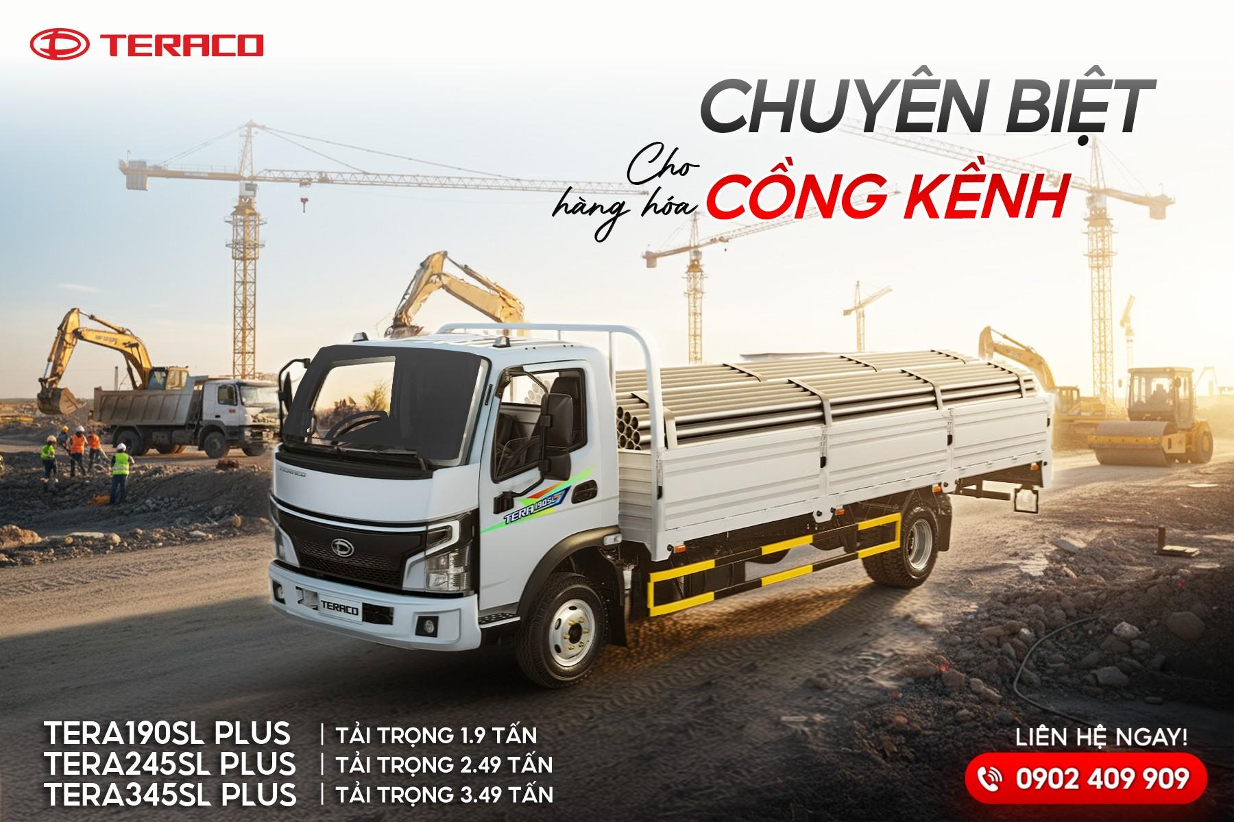 TERACO SL PLUS – LỰA CHỌN HOÀN HẢO CHO HÀNG HÓA CỒNG KỀNH