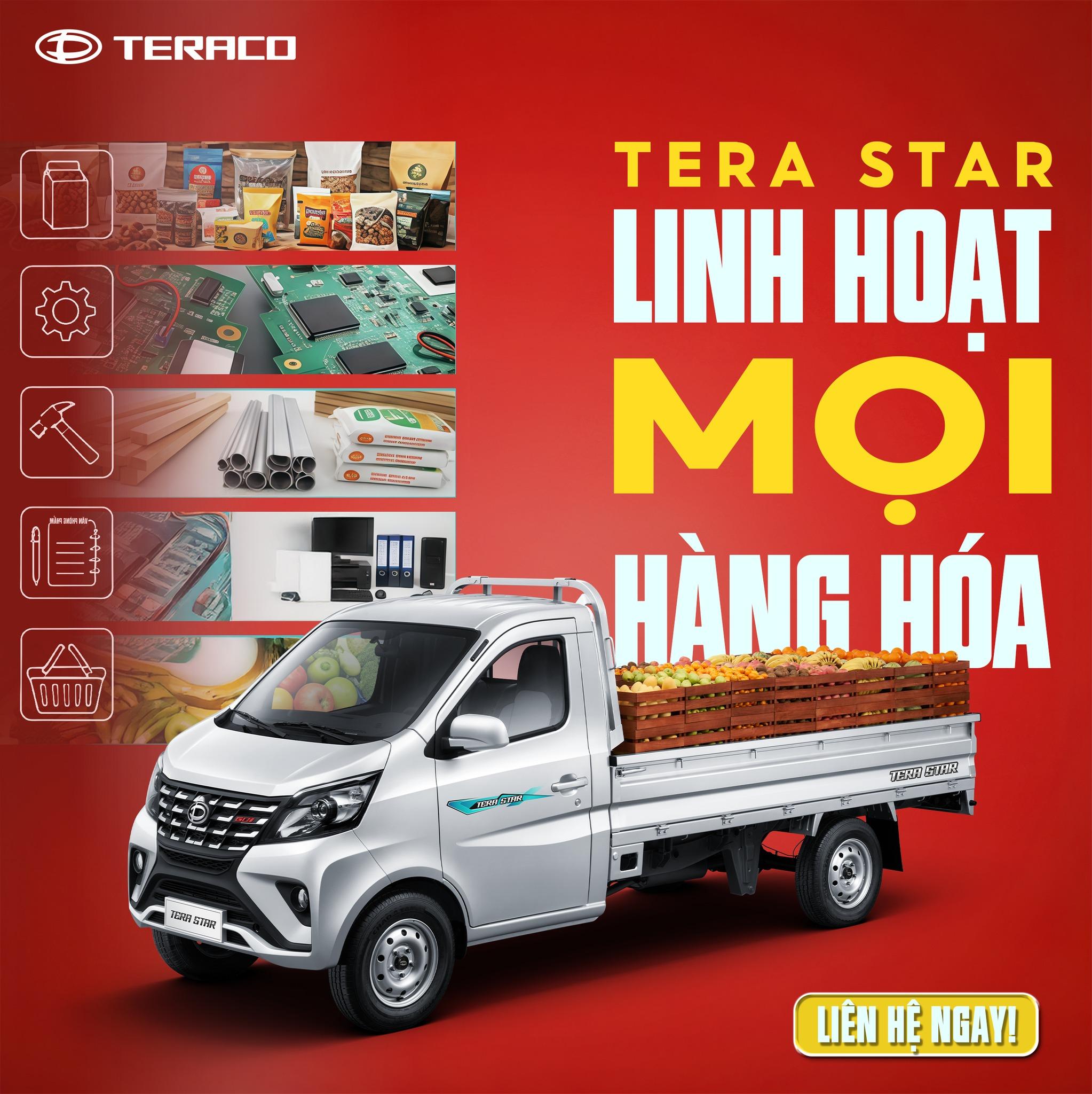 Tera Star – Vận chuyển linh hoạt mọi ngành hàng