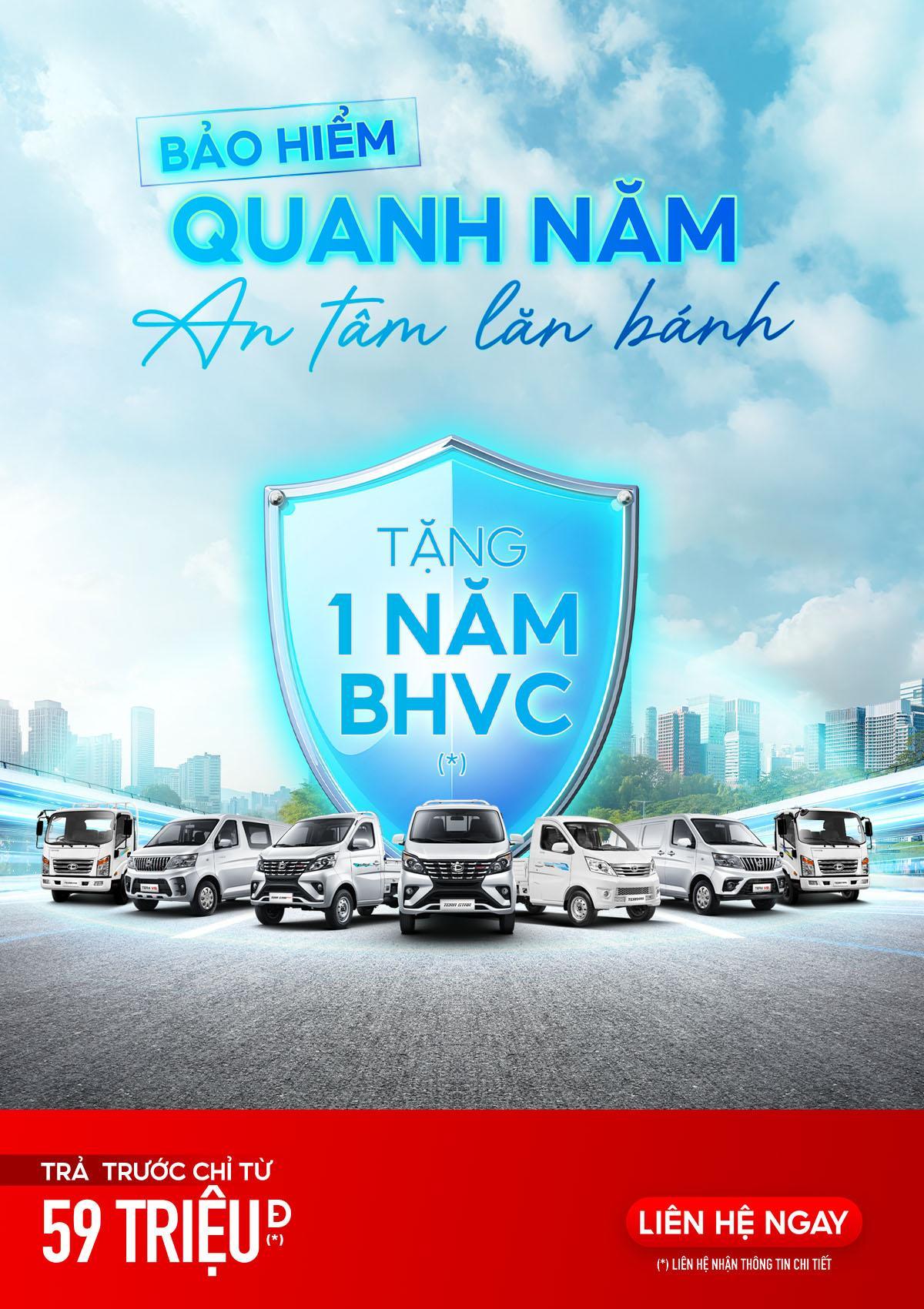 Chương trình Khuyến Mãi Xe TERACO tại TERACO TRƯỜNG XUÂN