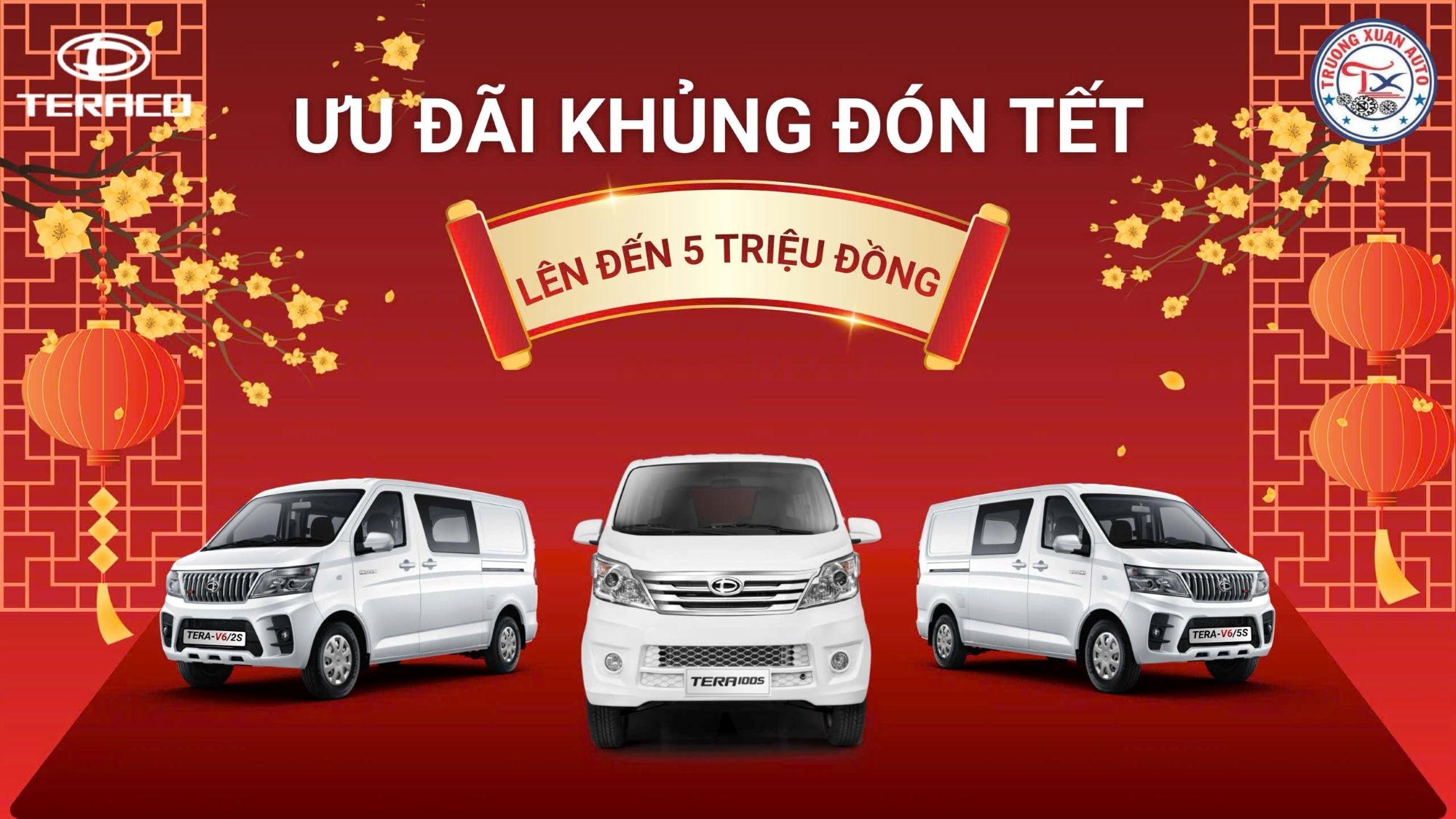 Mở Lộc Kinh Doanh Tháng 01/2026 – Mua Xe Teraco Nhận Ưu Đãi Tiền Mặt