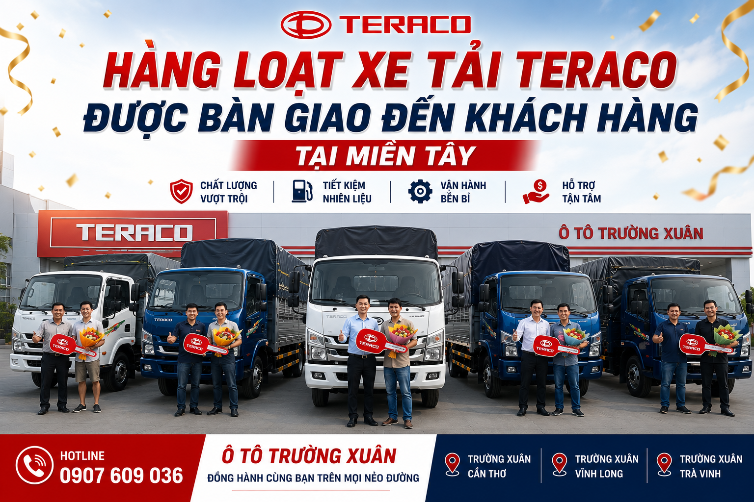 KHỞI ĐẦU THUẬN LỢI – ĐỒNG HÀNH THÀNH CÔNG CÙNG TERACO