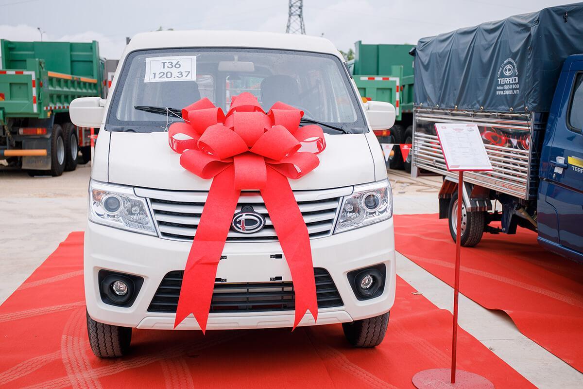 heo anh Tiền Quốc Thiện, đến từ Đống Đa, Hà Nội, mẫu xe van Tera-V là một sản phẩm rất tương xứng với giá bán
